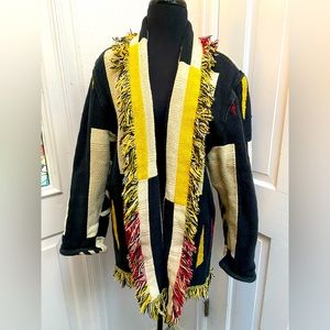 Fabulous Vintage 1980’s Blanket Jacket